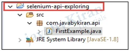 Selenium API Explorer Selenium API Explorer