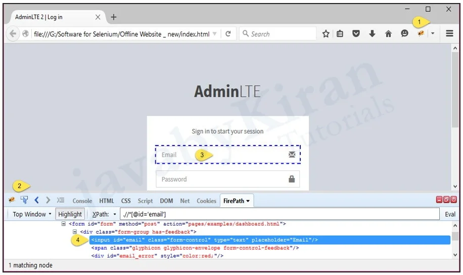 Selenium Locator Example selenium locator example
