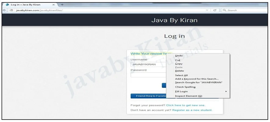 Action Class Example action class example