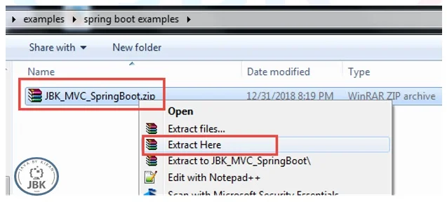 Extract MVC Boot File extract mvc boot file