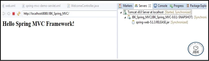 MVC Project Output MVC Project Output