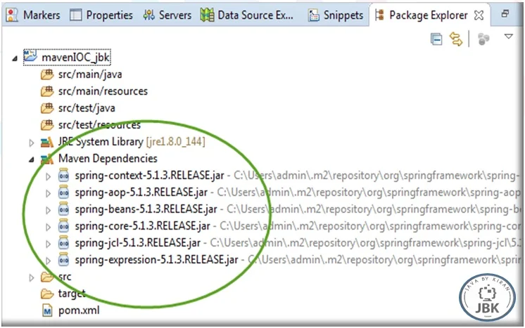 Maven Dependencies in Maven Project Maven Dependencies in Maven Project
