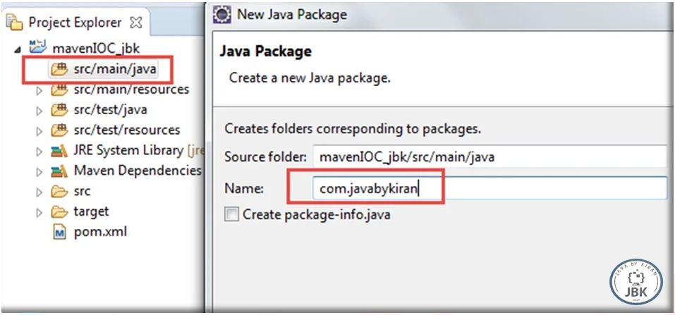 Add New Java Package in Maven Project Add New Java Package in Maven Project
