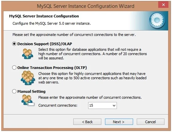 Select Decision Support and Click on Next. Select Decision Support and Click on Next