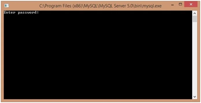 For opening MySql : Start->type 'mysql' open 'MySql Command line Help' and enter password as 'root' For opening MySql : Start->type 'mysql' open 'MySql Command line Help' and enter password as 'root'